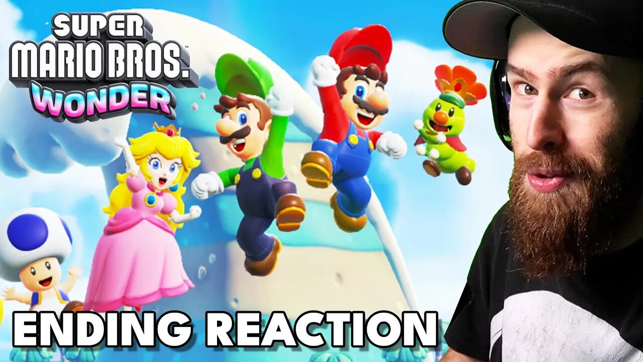 Super Mario Bros Wonder ENDING REACTION!