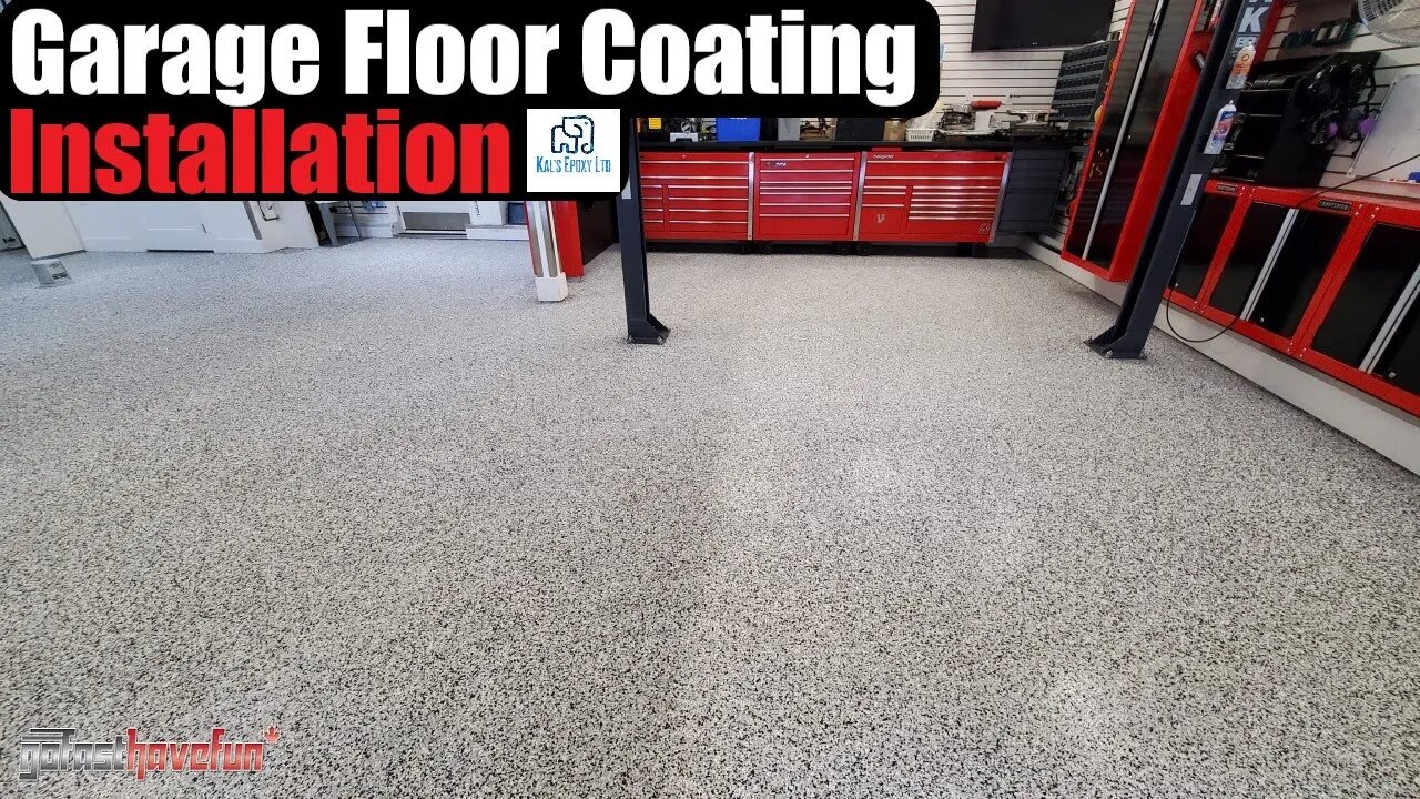Garage Floor Coating Professional Application Polyurea (Kals Epoxy) | AnthonyJ350