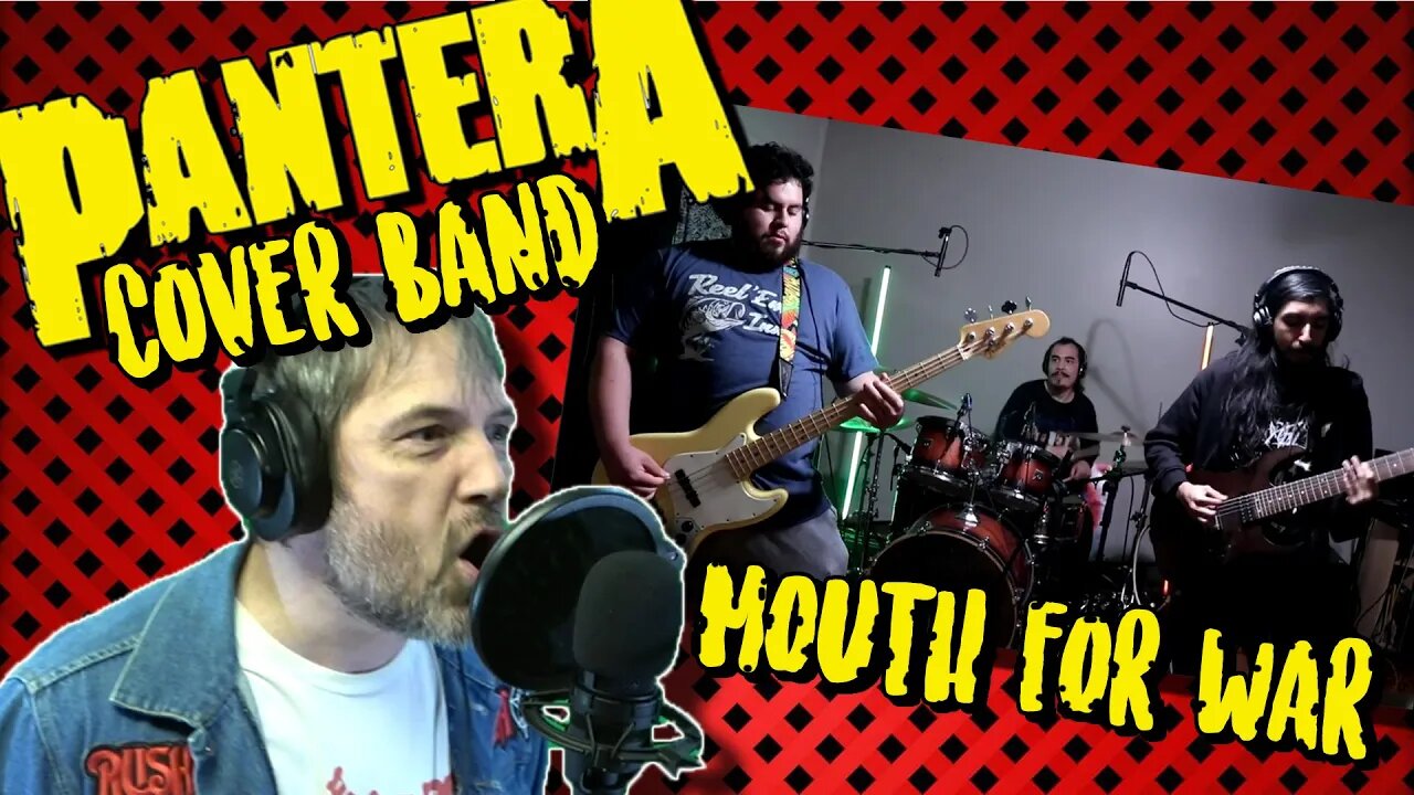 PANTERA- Mouth For War (FULL BAND COVER)