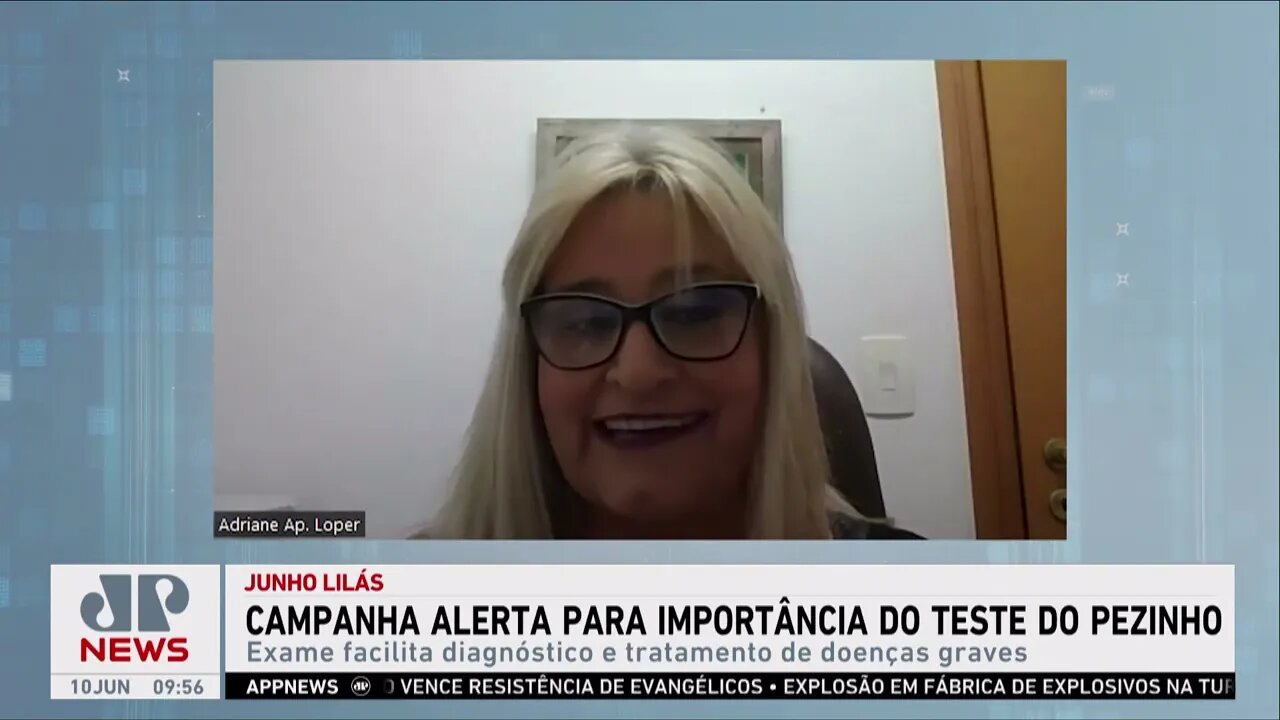 Campanha alerta para importância do teste do pezinho