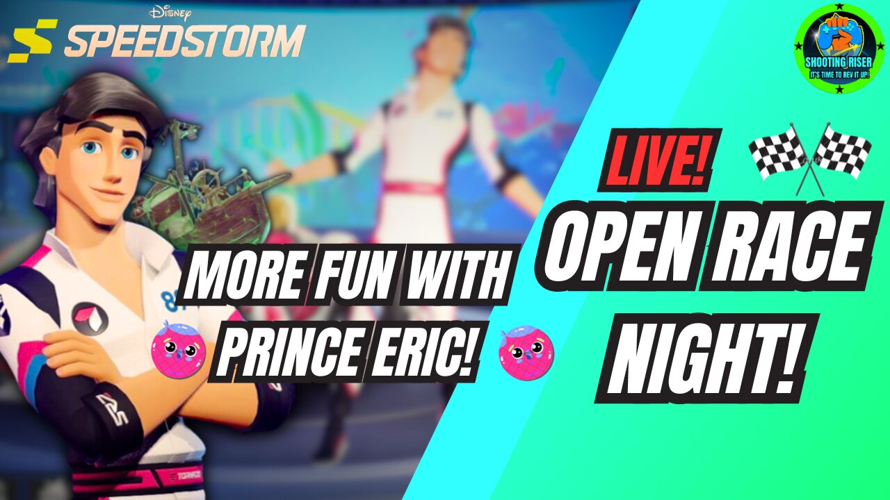 MORE FUN WITH PRINCE ERIC! + INSIDE OUT SEASON! - Disneys Speedstorm #live #disney #speedstorm