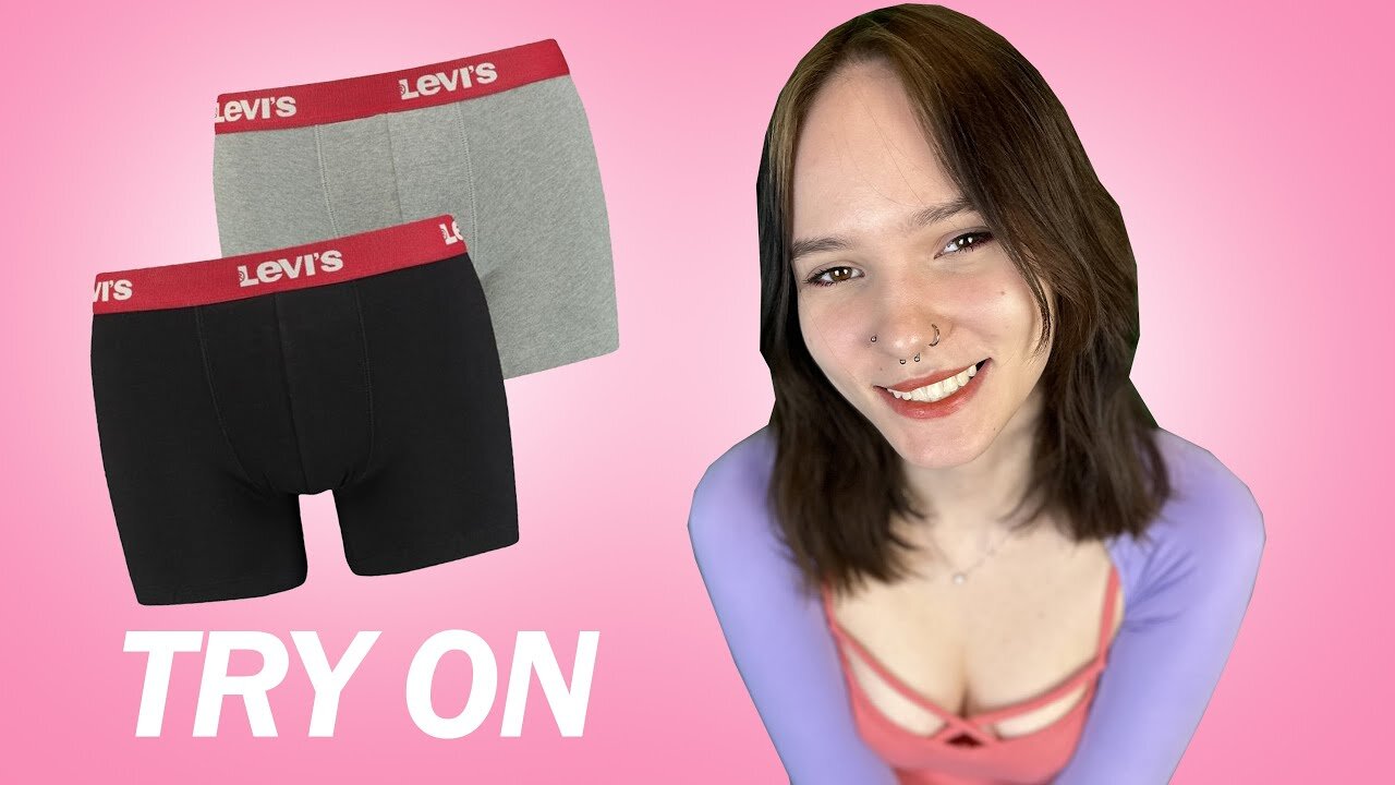 Trying on: Levis Boxers | Sports test