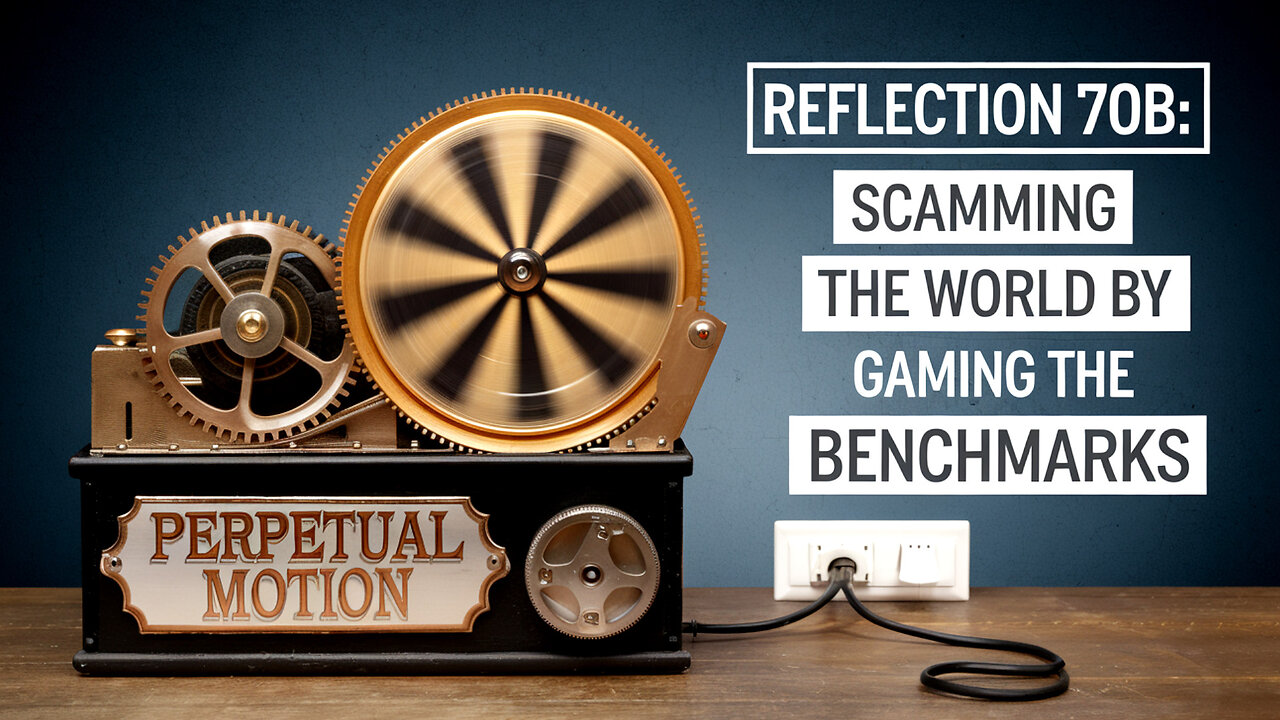 Rhymes With Fraud: Matt Shumers Reflection 70B Turned Out To Be A Massive Con Job/ Scam