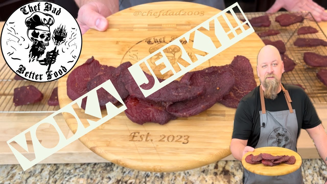Vodka Jerky Chef Dads Meat Market!!!
