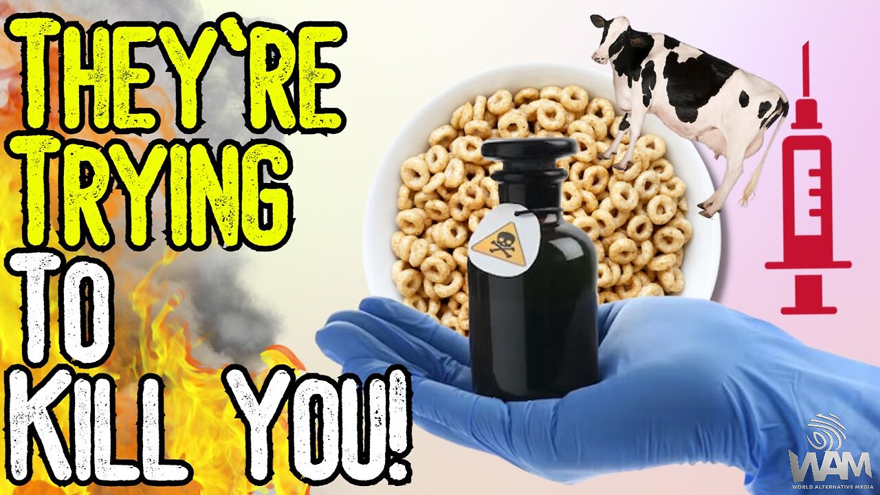 THEYRE TRYING TO KILL YOU! - You & Your Children Are Being Targeted With Deadly Poisons