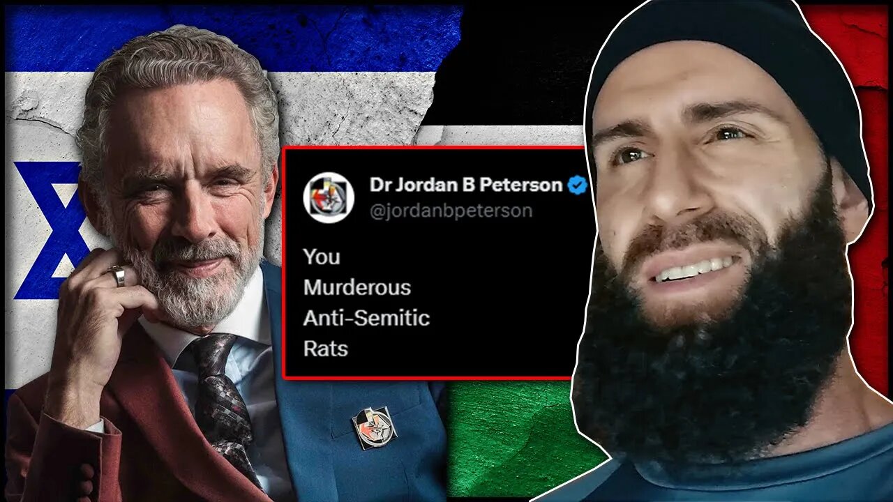 Jordan Peterson The Conservative Christian LOST HIS MIND (Palestine VS Israel Conflict)
