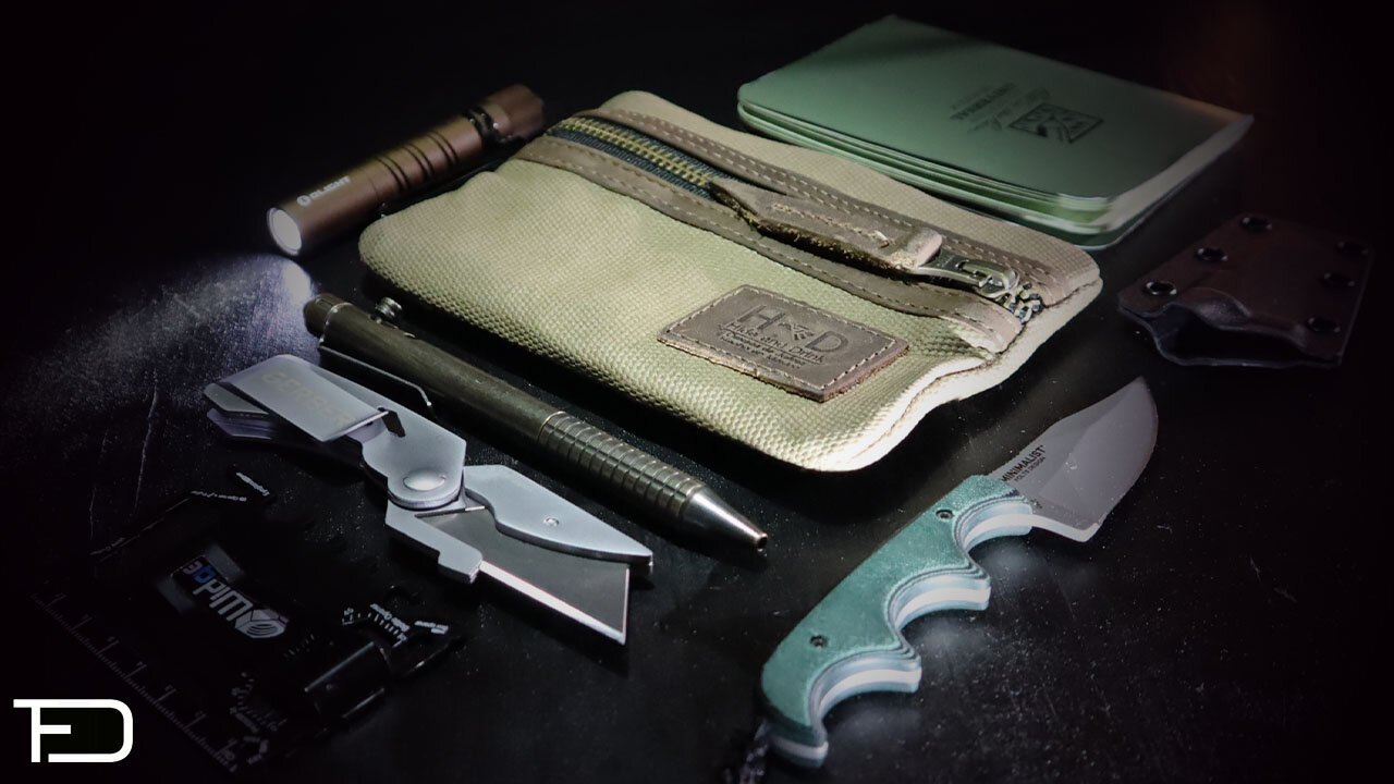 EDC Gear for Under $25 with A Vintage EDC Pouch