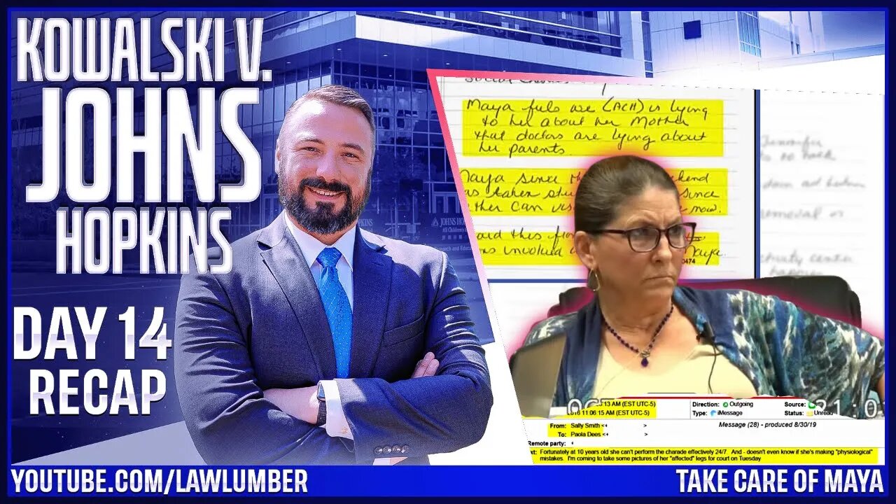 LIVE | Lawyer Reacts - Take Care of Maya Trial: Day 14 & 15 | Sally Smith & Damages!