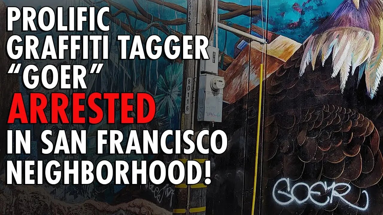 Infamous Graffiti Kingpin Arrested in San Francisco Held on $90K Bail