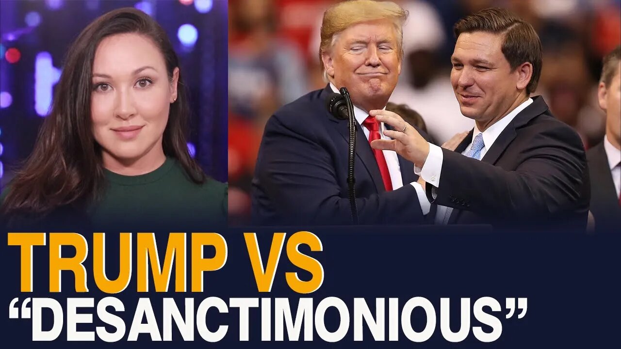 The Beef Between Trump and Ron DeSanctimonious Explained