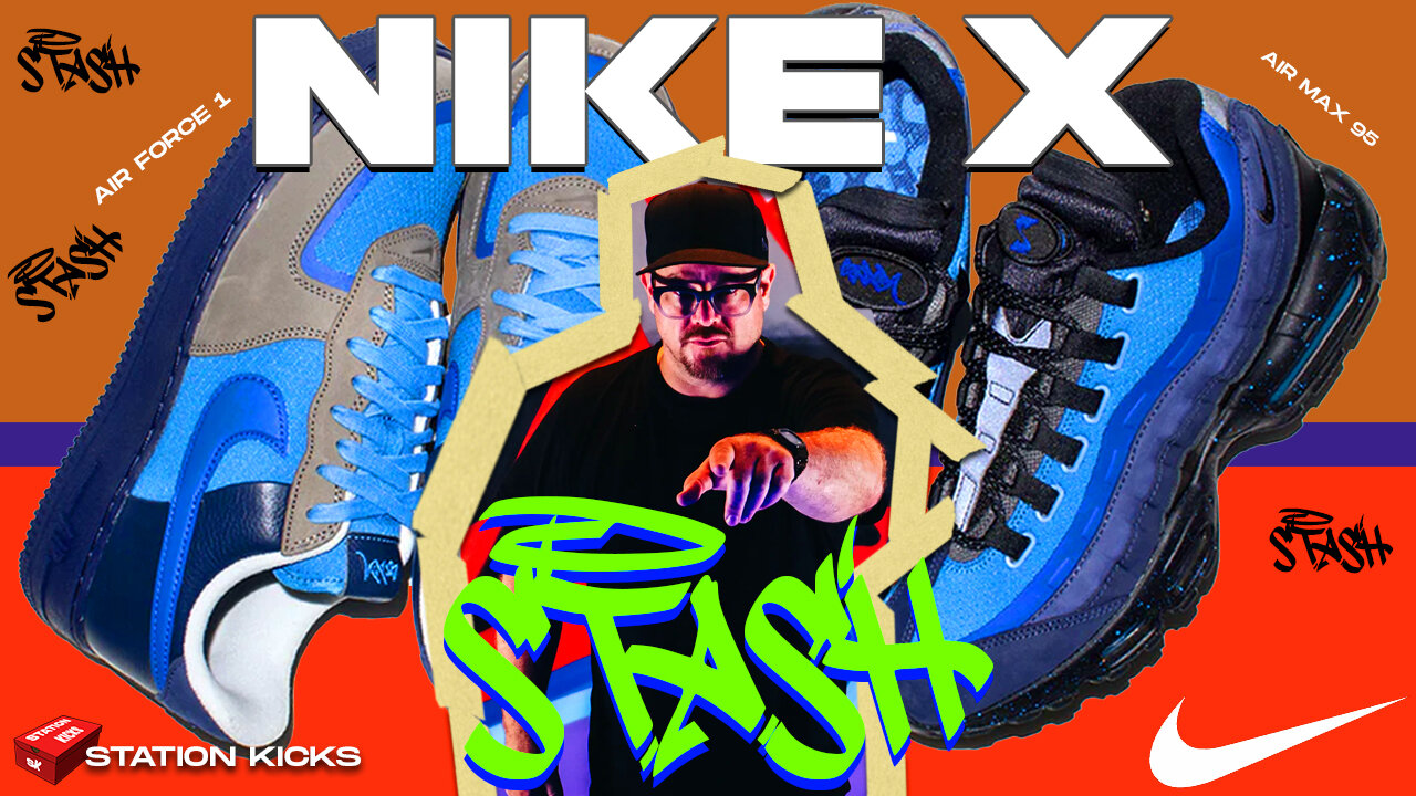Stashs legendary Nike Air Force 1 and Air Max 95 ARE OFFICIALLY BACK!