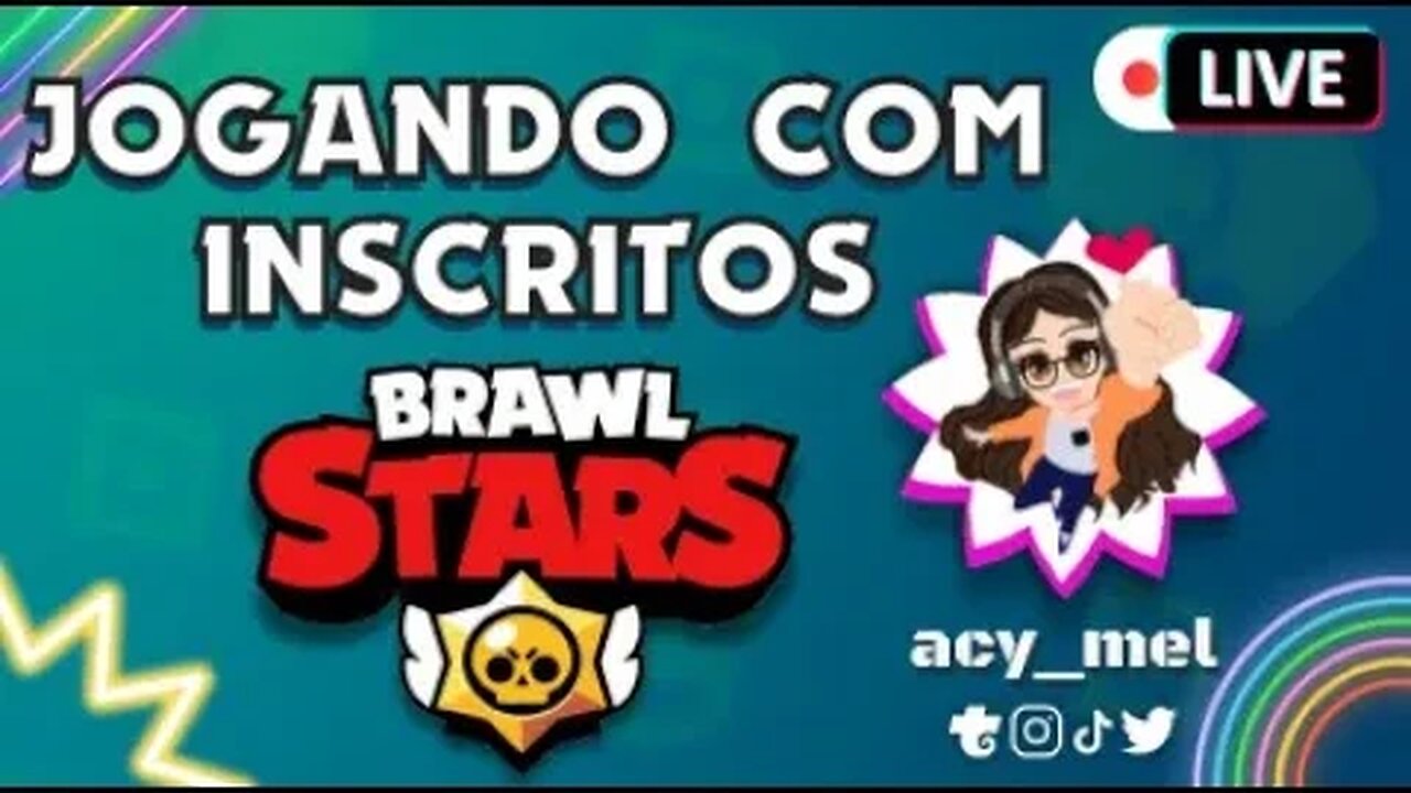 馃槂 JOGANDO COM INSCRITOS 馃幃 @brawlstars 鉁达笍#rumo2k