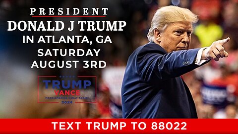 LIVE: President Trump in Atlanta, GA