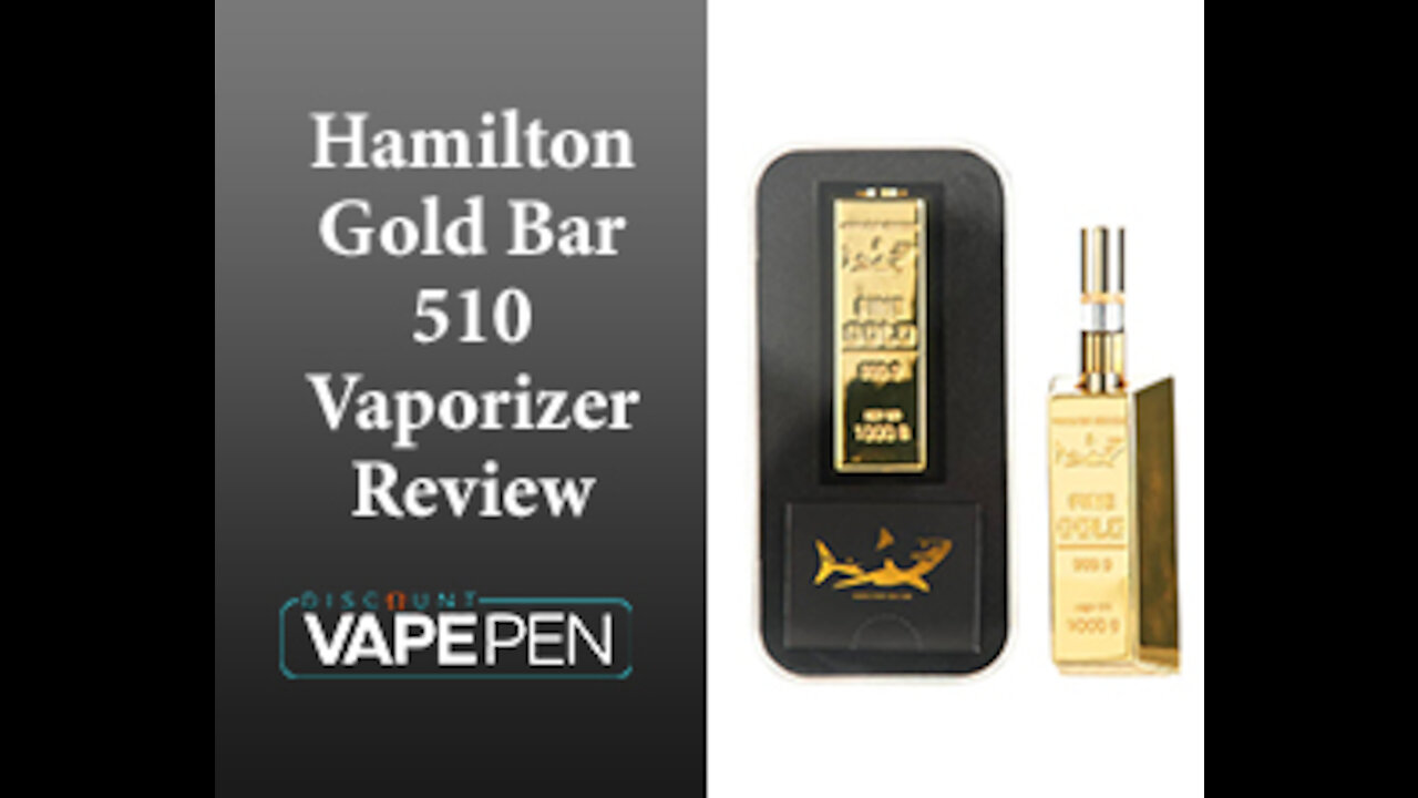 Hamilton Gold Bar 510 Battery | Discount Vape Pen