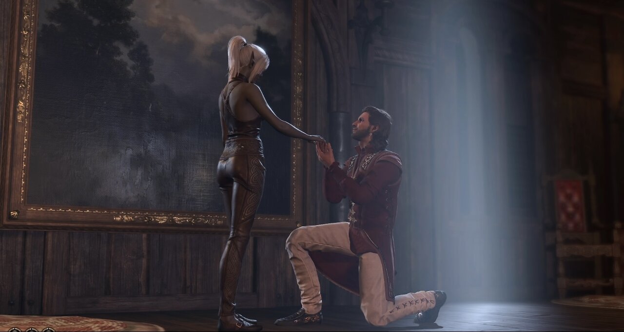 Gale’s Marriage Proposal Ending (No Godhood) – Baldur’s Gate 3 Romance Finale