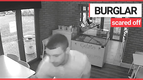 Cafe owner scares off burglar while on holiday 4,000 miles away