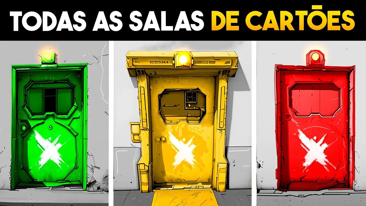MISSION EVO: Guia Completo para Encontrar Todas as Salas de Cartões (Verdes, Amarelas e Vermelha)