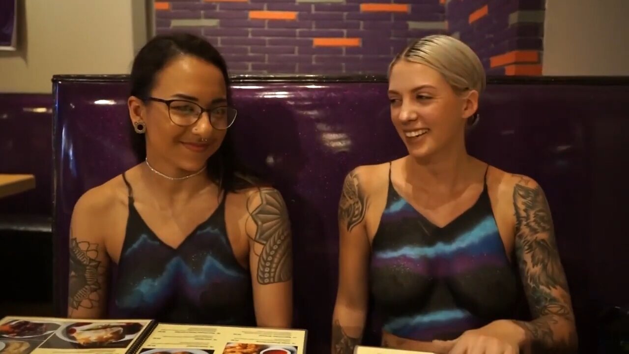Going Out In Bodypaint - Who Realizes Its Just Paint?