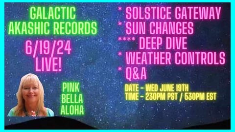 SOLSTICE Gateway Deep Dive LIVE! * Sun Changes * Intense Weather Glitches * Shape Shifters!