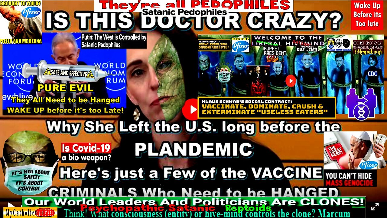 MEET JUST A FEW OF THE VACCINE CRIMINALS WHO NEED TO BE HANGED