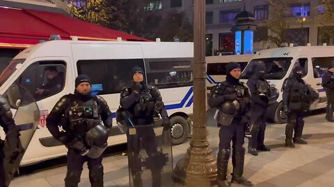 France: 5000 police officers deployed in Paris amid fears of skirmishes with Moroccan fans