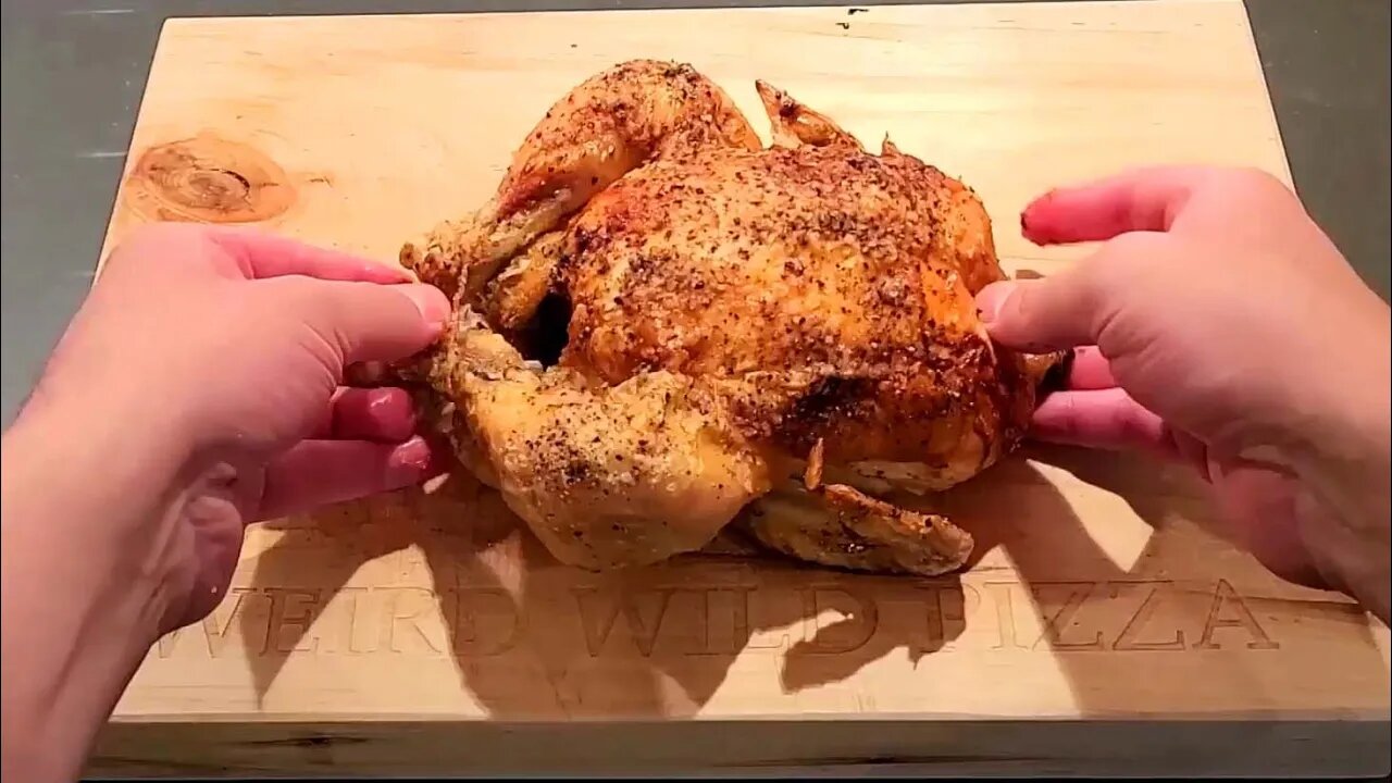 Roasted Chicken (Papa Zas Kitchen Quickies)