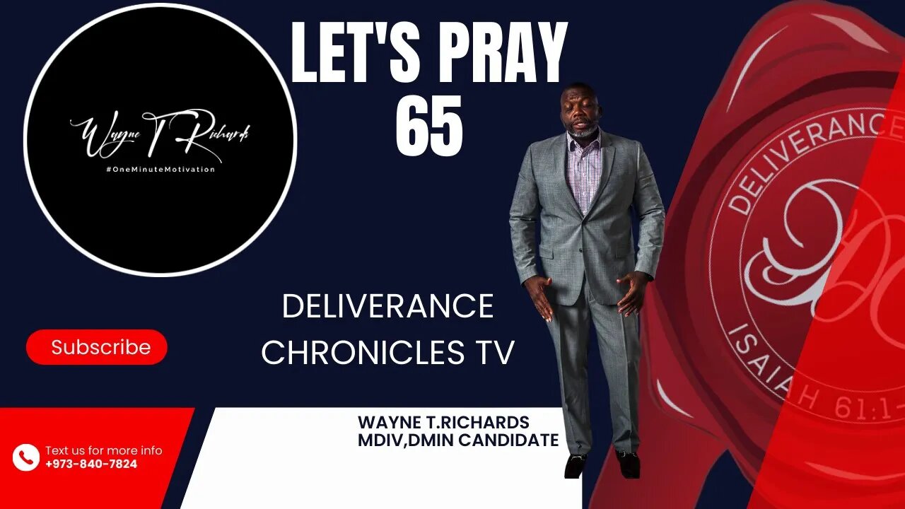 Lets Pray #letspray #dlvrnce #deliverancechroniclestv #waynetrichards #deliverance #dcuniversity
