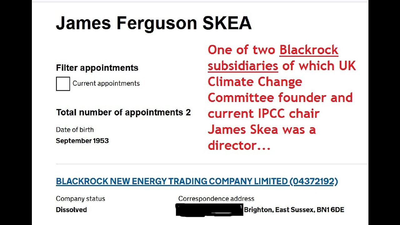 FULL SHOW Proof UK Jews Privileged Not Oppressed; Blackrock, Drax etc. UK Govt. Climate Gravy Train