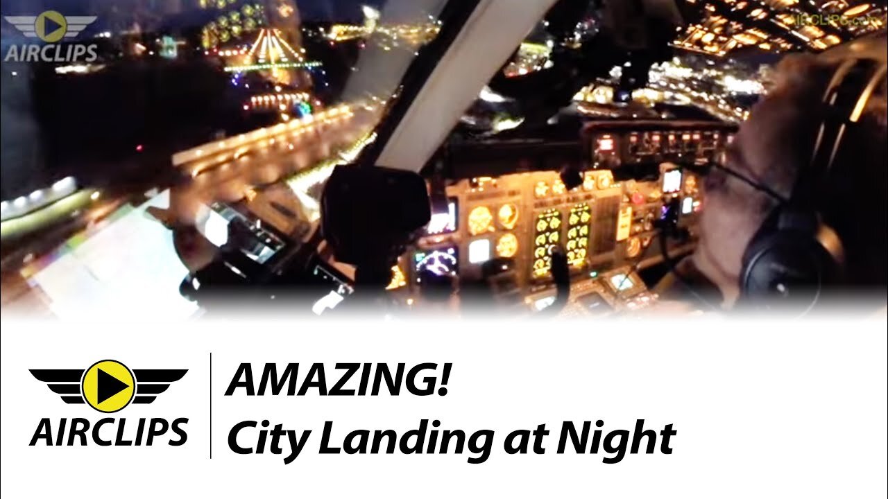 Captain Johans MAGIC Flight into DOWNTOWN Stockholm: RJ100 BRA Ultimate Cockpit Movie [AirClips]