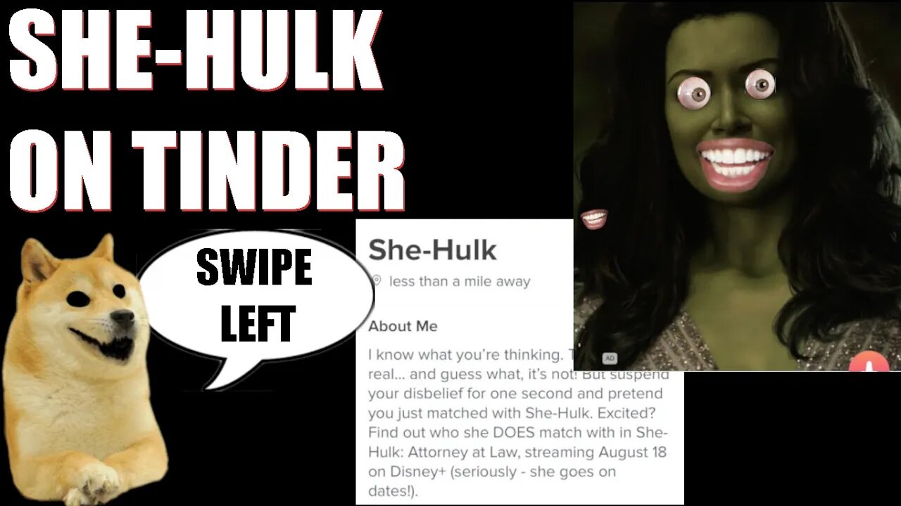 She-Hulk on Tinder