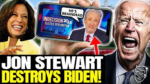Jon Stewart TURNS On Biden After Raging, Screaming SEIZURE on TV | 'No, Joe Should NOT Be President'