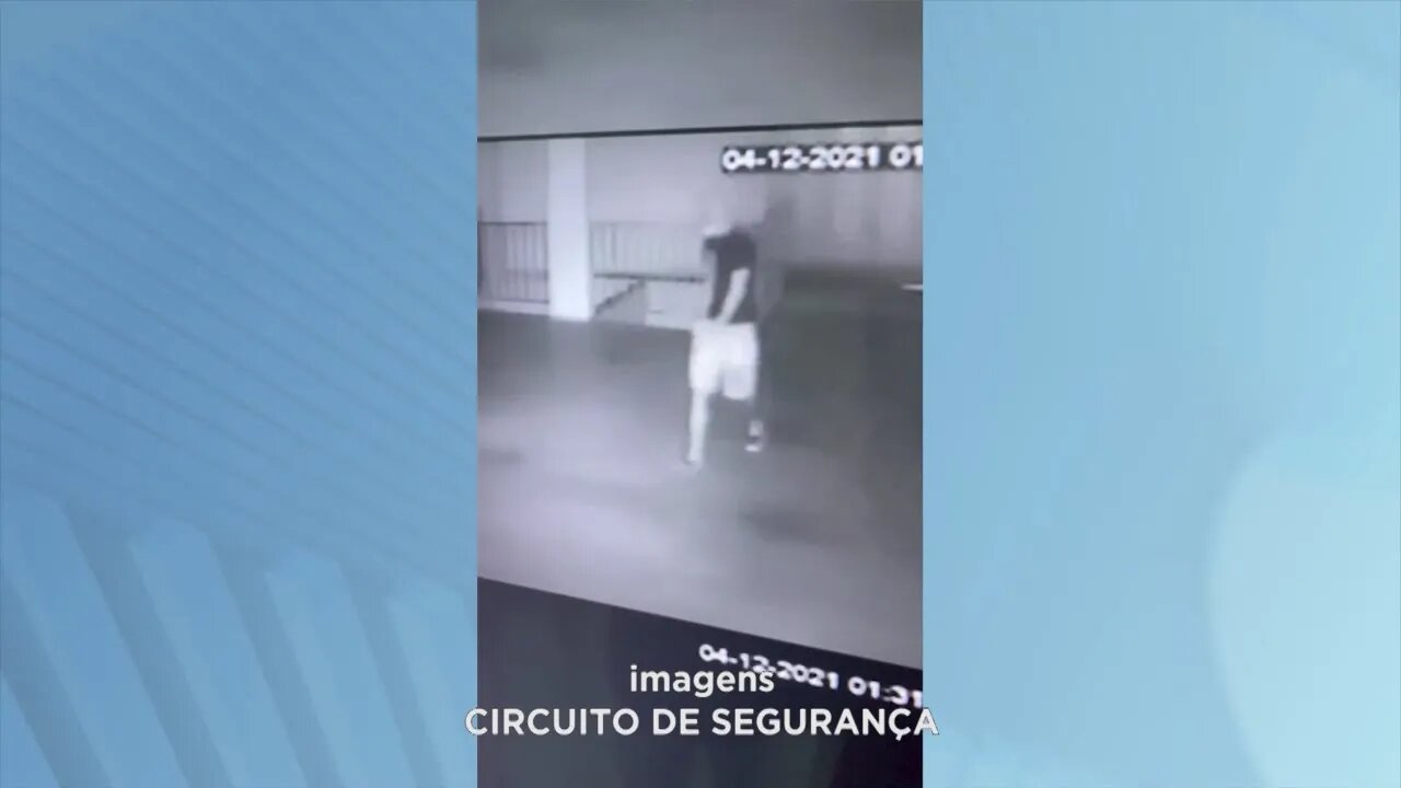 Câmeras de segurança flagram homem furtando em garagem de condomÃnio em Gov. Valadares