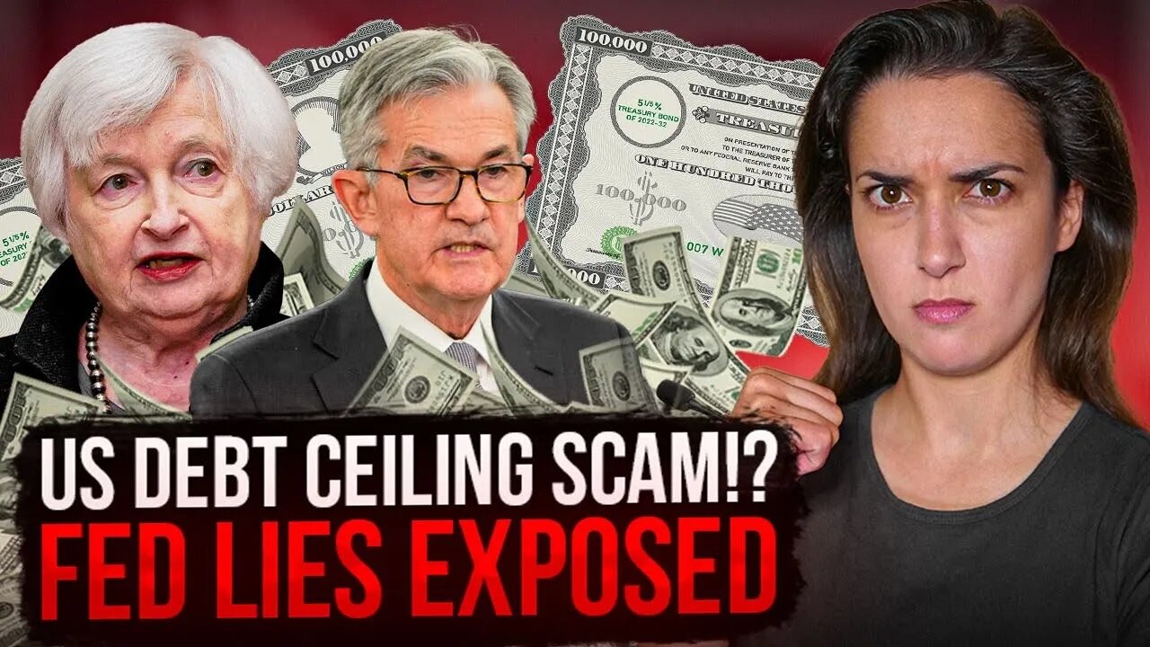US Debt Ceiling SCAM!? π¨ How the Entire Financial System is RIGGED π₯ (Why We Need Crypto! βοΈπ)