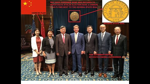 Is This Why Chinese Puppet Georgia Governor Brian Kemp a Wont Investigate Stolen Election