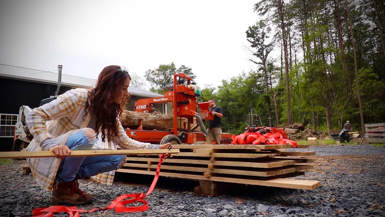Milling Oak for a Custom Build!