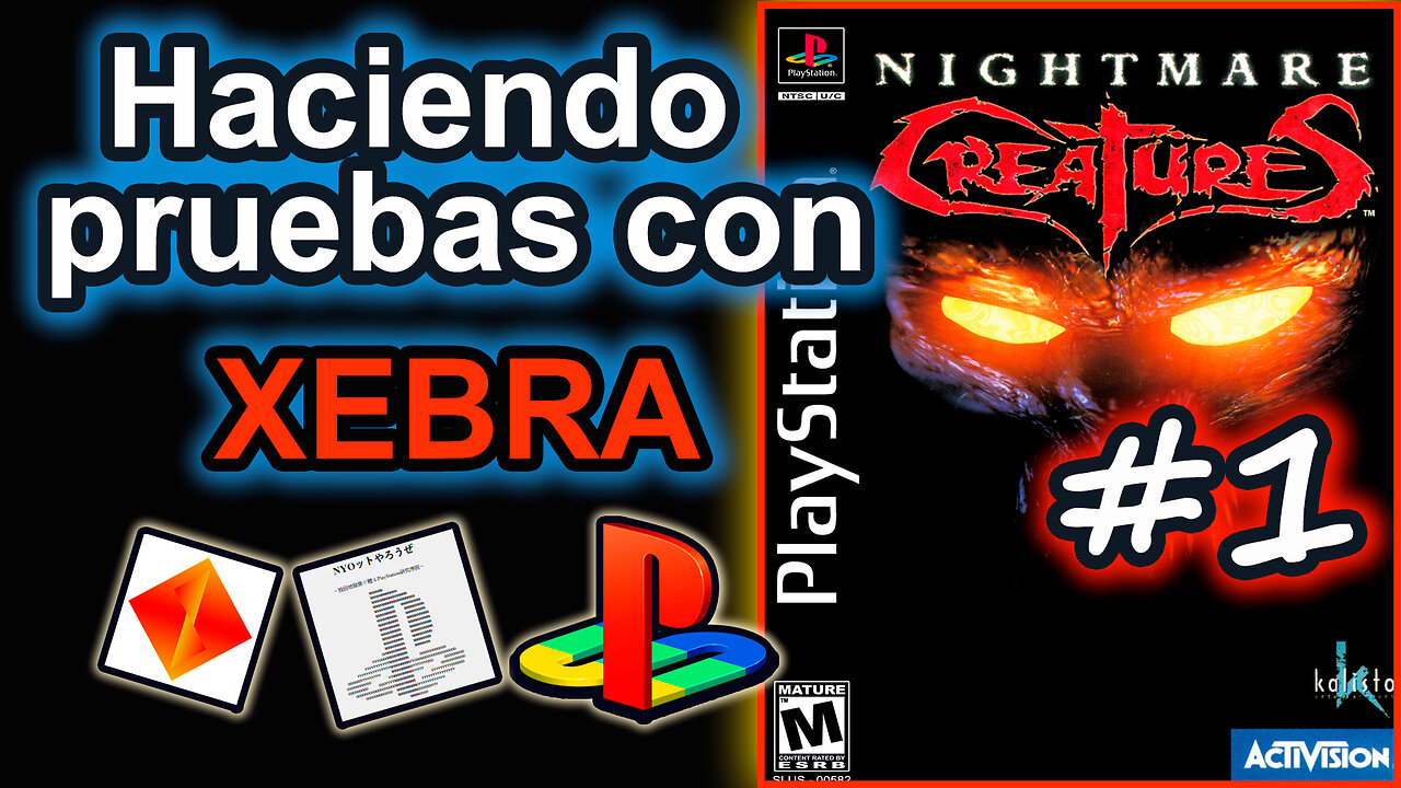 Probando el Emulador de la PS1, XEBRA (Instalación y configuración básica , 2024) #1