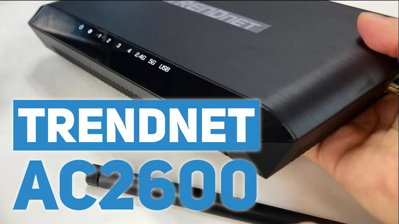 TRENDnet AC2600 MU-MIMO Wireless Gigabit Route Setup and Review