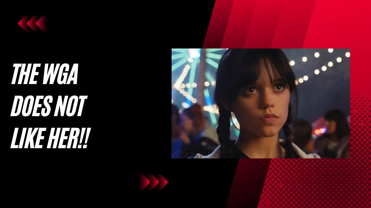The Reason Striking Writers Chose Wednesday Star Jenna Ortega as Their Target!