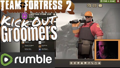 TF2 "No Such Thing As Politisexual" Christian Stone LIVE / Team Fortress 2