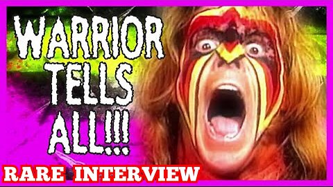 "The 'Ultimate Warrior' Exposes His Whole Wrestling Career In Post 'WWE' Wrestling Interview"