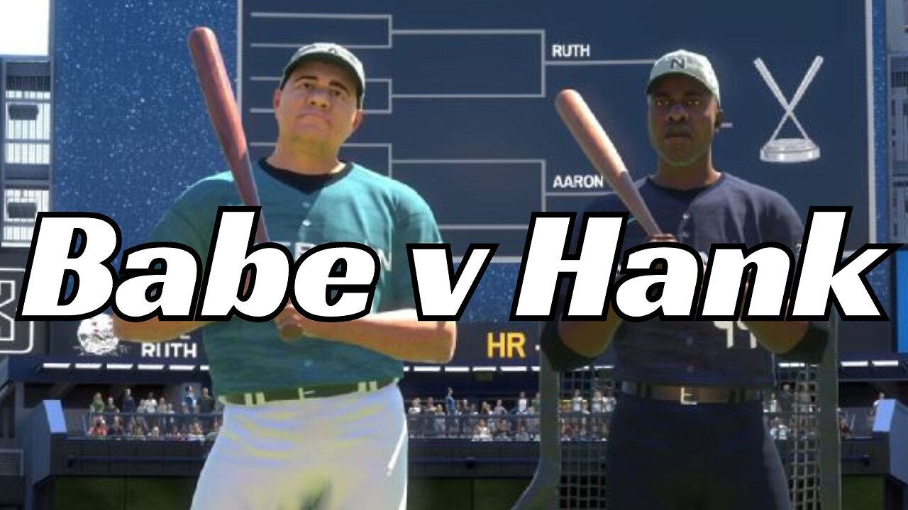 Legendary Babe Ruth Vs. Hank Aaron In Epic Mlb Home Run Derby Showdown! (MLB The Show 23 On PS5)