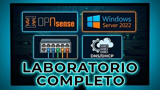 VLANS, DHCP Relay y Unbound DNS con OPNsense + DHCP, DNS y AD/DS con Windows Server 2022