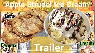 Apple Strudel Ice Cream Trailer