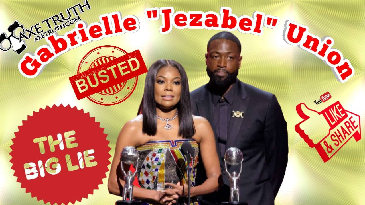 3/2/23 Gabrielle Jezabel Union propagates BIG LIE while receiving NAACP Award