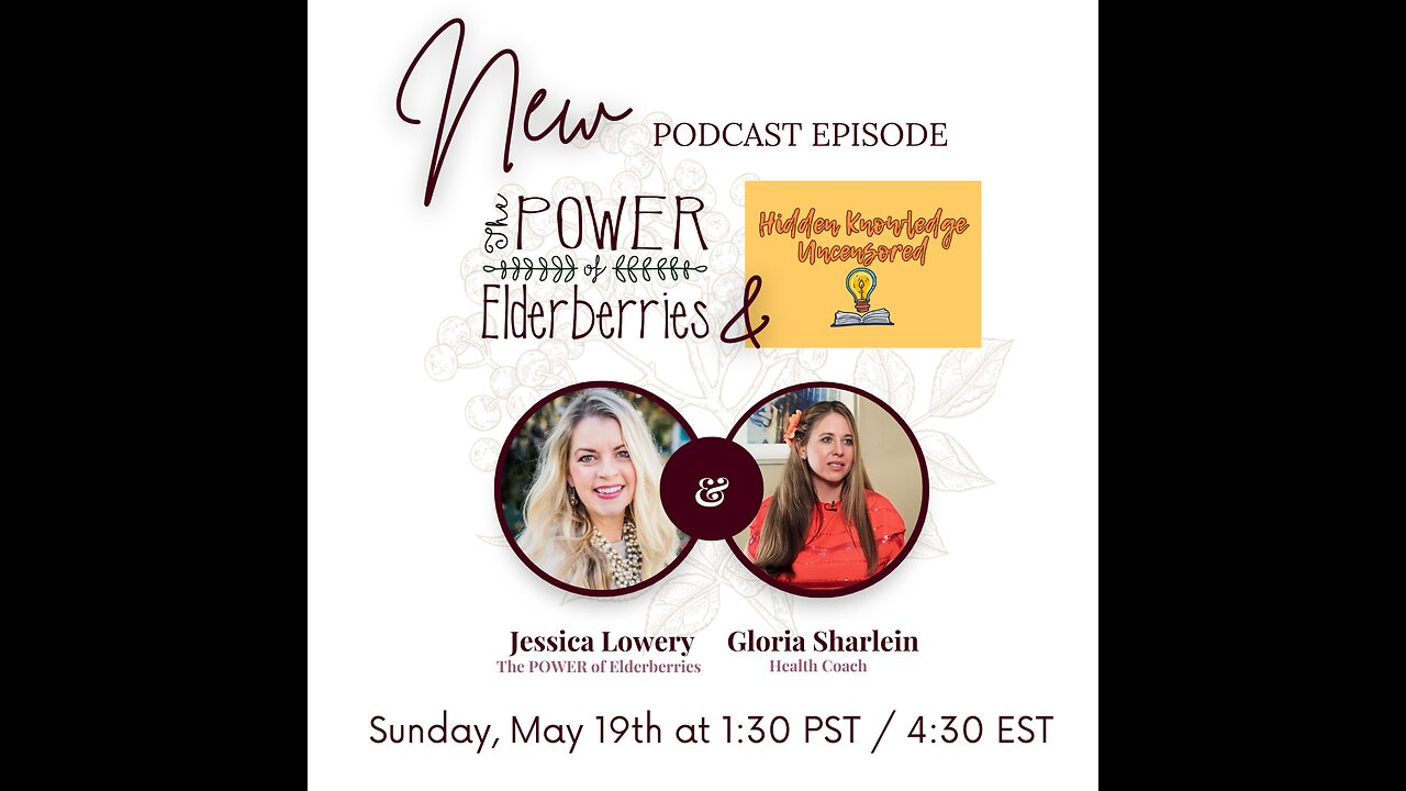 Interview The Power of Elderberries- Jessica shares testimony, research, product, & more #37