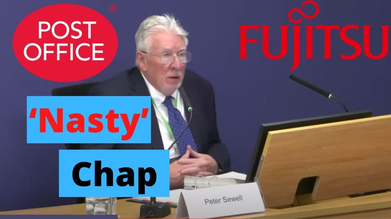 Fujitsu Manager Brands Innocent Subpostmaster Nasty Chap
