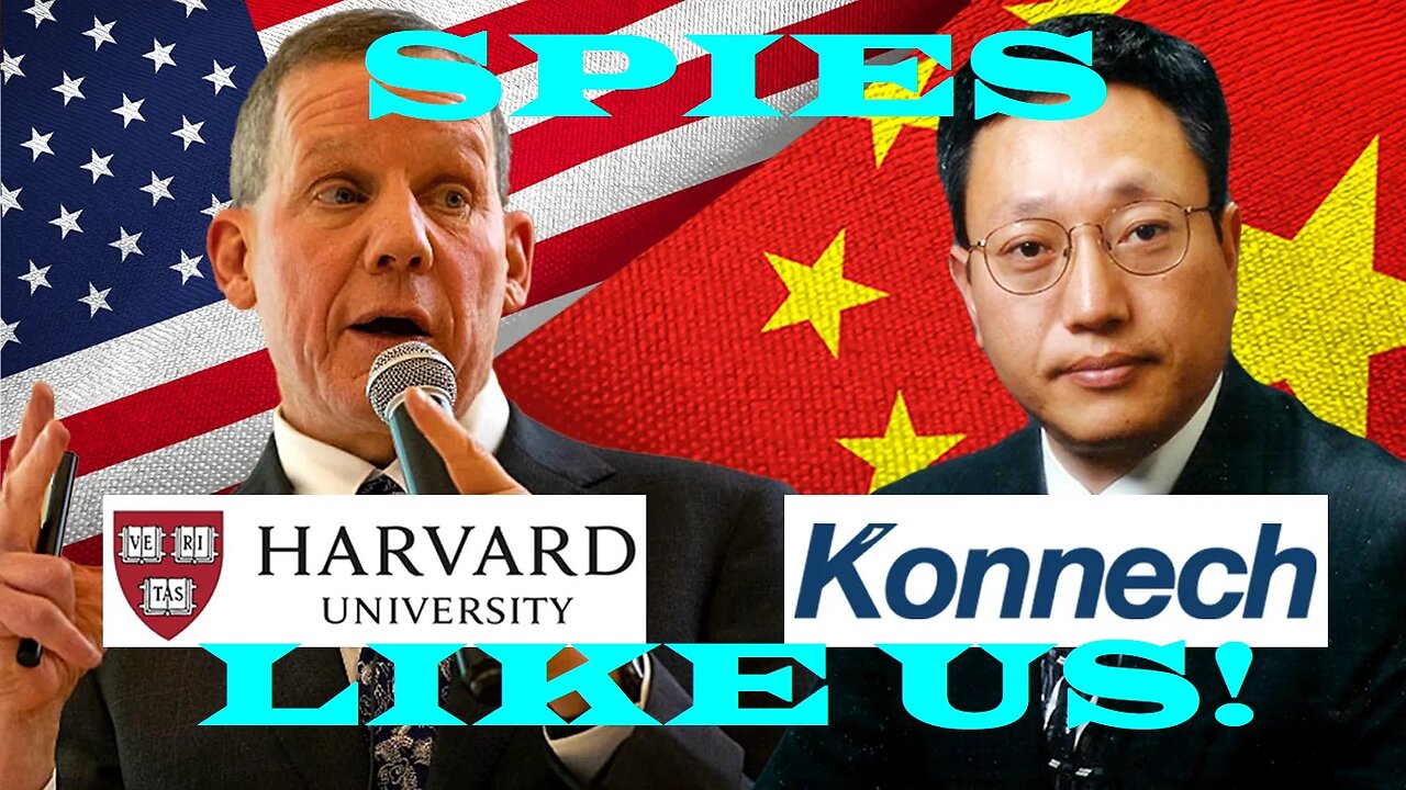 Konnech CEO flew Harvard Chair Charles Lieber to China hes convicted in 6 felonies!