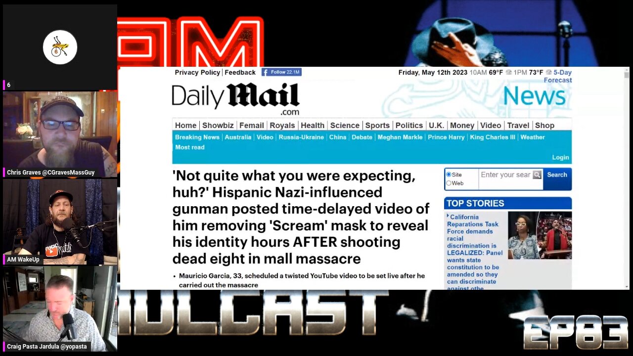 THE TEXAS MALL SHOOTERS SCREAM VIDEO TNP CLIPS EP83