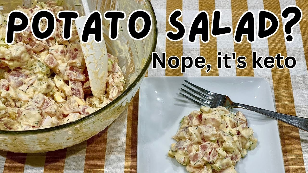 Keto Potato Salad - So Good It Will Fool Your Family and Friends
