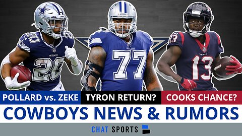 Cowboys News On Tyron Smith Return,Tony Pollard vs. Ezekiel Elliott & Brandin Cooks